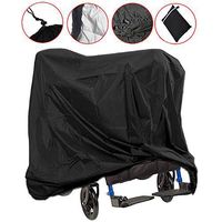 Wheelchair Cover, Mobility Scooter Storage Cover Lightweight Waterproof Storage Rain Protector from Dust Dirt Snow Rain Sun Rays - 67 x 24 x 46 inch (L x W x H)