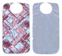 Adult Bibs with Vinyl Barrier - Quilted