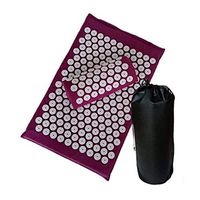 Xuan Yu Massage Bed of Nails, Original Acupressure Mat for Back/Body Pain Treatment, Relaxation, Mindfulness,Yoga Acupressure Mat Three Set (Color : B)