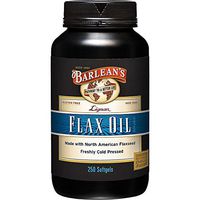Barlean's Lignan Flax Oil,  1000 mg ea, 250 Count