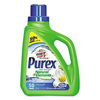 Purex Ultra Natural Elements HE Liquid Detergent, Linen & Lilies, 75 Oz