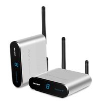 Festnight Wireless Audio/Video Transmitter and Receiver, Wireless Hdmi Extender with IR for DVD DVR TV CCTV Camera and TV