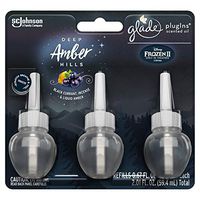 Glade PlugIns Scented Oil Air Freshener Refill | Deep Amber Hills Scent - 3 Count Oil Refills Per Package (0.67 Ounce Each) - Two (2) Packages (Total - 4.02 Fl. Oz.)