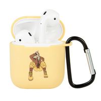 Phoetya Billie Eilish AirPod Case with Carabiner, AirPods1/2 Generation TPU Protective Case Skin Cover(H)