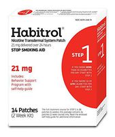 Habitrol Nicotine Transdermal System Stop Smoking Aid, Step 1 (21 mg), 14 Patches