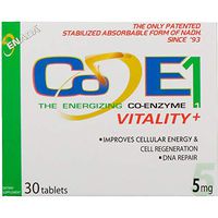 ENADA The Energizing Co-Enzyme, Vitality+, 5 mg, 30 Tablets