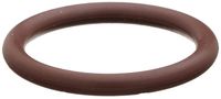010 Viton O-Ring, 75A Durometer, Round, Brown, 1/4" ID, 3/8" OD, 1/16" Width (Pack of 100)