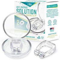 Clipple Silent Snore Away Device - Magnetic Anti Snoring Nose Clip Easy Breathing Snore Stopper Solution - Effective Nasal Clip Sleep Aids for Men & Women Original Advanced Design