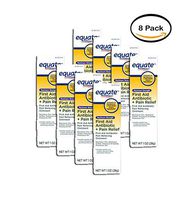 Pack of 8 - Equate Maximum Strength First Aid Antibiotic & Pain Relief Ointment, 1 Oz