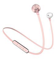 Bluetooth Earphones, Langsdom L5 for Wireless Earbuds aptX Stereo Headphones for Sports and up to 7 Hours Playtime for Andorid (Rose Gold with Case,Bluetooth 4.1,IPX4)