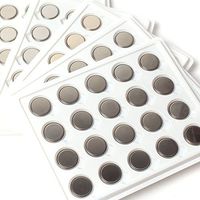 WindMax UPS 500 Pieces CR2032 Lithium Battery Batteries 3V Coin Button Cell for LED Tea Light Candles