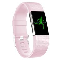 Dehao Accessories for Fitbit Charge 2 Band Replacement Bracelet Strap for Fitbit Charge 2 Band Wristband for Fitbit Charge 2 (Small, Pink)