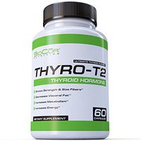 BioCor Nutrition Thyro-T2 Thyroid Stimulant Free Fat Burner Metabolism Booster and Weight Loss Diet Pills That Work for Men & Women (60 Capsules - 1 Month Supply)