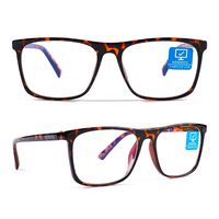 K Kenzhou Blue Light Blocking Computer Glasses Anti Eye Eyestrain Unisex(Men/Women) Glasses with Spring Hinges FDA Approved (Demi)