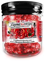 Rose 250G Ultra Premium Beamer Ice Drops Hookah Shisha Smoking Gel. Each Bowl Lasts 2-4 Hours! USA Made, Huge Clouds, Amazing Taste! Better Taste & Clouds Than Tobacco!