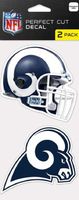 St. Louis Rams Set of 2 Die Cut Decals