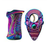 LRRLPR Cigar Cutter-Stainless Steel and Double Blade GuillotineA Cigar Cutter Stainless Steel Guillotine Double Cut Blade in,F