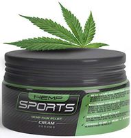 Hemp Pain Relief Cream - Hemp Cream - Arnica Gel Pain Relief - MSM 1000mg - Menthol Essential Oil - Camphor Cream - Joint Relief - Arthritis Pain Cream, Pain Relief Cream, Pain Relief Gel - HempSports
