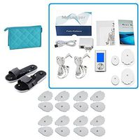 TENS Unit 8 Modes Therapy Device Pulse Impulse Massage Shoes 16PC Extra Paw Pads