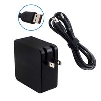 HotTopStar 65W 20V 3.25A/5.2V 2A AC Charger Power Supply Adapter for Lenovo Yoga 900/700 11 14 Laptop, P/N: ADL65WDA, ADL65WDD, ADL65WDJ, ADL65WDB, ADL65WDC, ADL65WDH, ADL65WLF, ADL65WLH, ADL65WLD