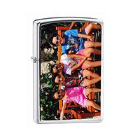 Zippo Lighter - Personalized Custom Photo High Polished Chrome Color Printed Gifts for Him, for Her, for Boys, for Girls, for Husband, for Wife, for Them, for Men, for Women, for Kids,