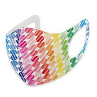Mouth Masks for Dust Protection Anti Face Mask Washable Earloop Mask Stripe Abstract