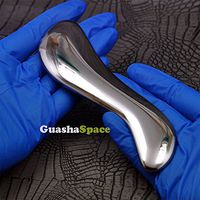 GuashaSpace TT009 Top Quality Scraping Gua Sha Guasha Pure Titanium Material Chiropractic Holistic Soft Tissue Sports Therapy Physical Therapy Natural Therapy Tool Scraping Tool