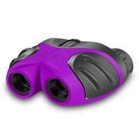 JRD&BS WINL 3-8 Year Old Girl Christmas Gifts, Compact Binoculars for Kids Yard toys, Best Gift for 4-10 Year Girls to Watching birds, Telescope Boys Gifts 10 Years Old to Wildife(Purple)