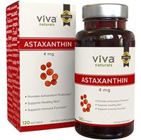 Astaxanthin 4mg - Daily Antioxidant Protection, Maintains Skin Hydration & Firmness, Supports Heart & Immune Function, 60 softgels