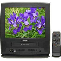 Symphonic 13" Television TV/VCR Combo with Remote Control