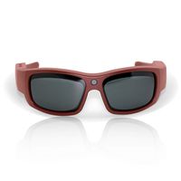 Govision Pro2 Video Camera Sunglasses | 15MP Camera Glasses | Wide Angle View, Unisex Design, Stylish, Water Resistant and Lightweight Frame - Rose Gold