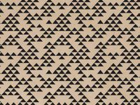 Black Kinetic Triangles on Kraft Brown Tissue Paper Gift Wrapping 20"x30" Sheets (10)