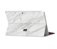 ChasBete Skin Decal Compatible for Microsoft Surface Go 2018 Sticker Marble Cover Wrap Decorative Protective Accessory (Gray)