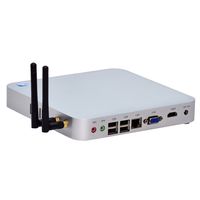 Partaker P1 Fanless Mini PC with Intel Celeron 1037U/1007U Barebone