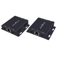 HDMI Extender 4K 60Hz YUV4:4:4 Uncompressed Over Single Cat5e / Cat6 Ethernet Cable Up to 230ft/70m Supports IR, HDMI 2.0, HDCP 2.2, Dobly Vision, 18Gbps