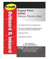 Moeller Engine Spray Paint, (12 Oz.) Mercury Phantom Black
