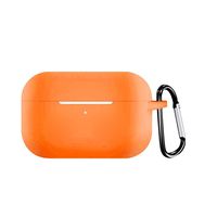 Graysky Soft Liquid Silicone Protective Cover Compatible with AirPods Pro 3rd Gen Charging Case 2019, Visible Front LED, Shock & Scratch Resistant Durable Cover with Anti-Lost Carabiner & Dust Plug