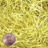 4oz Bag Citron Yellow VERYFINE Fine Cut Gift Basket Shred Paper Grass Filler Bedding nfLG -426