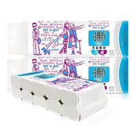 Cathalem Paper Towels Bulk, 10 Rolls Paper Hand Towels Tissue Napkin White Soft Toilet Paper Towels Roll Paper Kitchen Paper,Soft Skin-Friendly Paper Towels