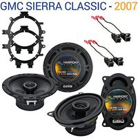 Compatible with GMC Sierra Classic 2007 OEM Speaker Replacement Harmony R5 R65 R46 Package