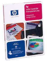 HP Premium LaserJet Transparency Film for Laser Printers, 50 Sheets (C2934A)