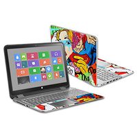 Mightyskins Skin Compatible with Hp Envy X360 15.6" - Cartoon Mania | Protective, Durable, and Unique Vinyl Decal Wrap Cover | Easy to Apply, Remove, and Change Styles | Made in The USA