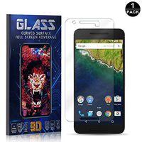 Bear Village Screen Protector for Huawei Nexus 6P, Scratch Resistant 9H Hardness, Ultra Thin Tempered Glass Screen Protector Film for Huawei Nexus 6P, 1 Pack