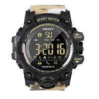 ACHICOO Waterproof EX16S Smart Sport Watch Blueteeth Pedometer Men Wristwatch Camouflage Khaki