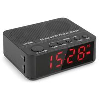 AM FM Pocket Radio,Portable Digital Radio Alarm Clock with 3.5mm Earphone Jack for Outdoor