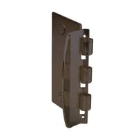 Prime-Line Products Bronze Prime-Line U 10321 Flip Action Door Reversible Privacy Anti-Lock Out Screw for Child Safe Mode, 2-3/4