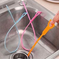 Drain Cleaners - Household Bathroom hair sewer filter drain cleaner tools long sewer remover tools drain cleaners kitchen wig remover clog tools