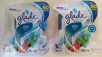 4 Glade Plugins Aruba Wave Fragrance Scented Oil Refills Scents 2 New Packs