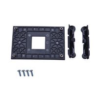 osierr6 AMD CPU Fan Bracket for AM4 (B350 X370 A320 X470) Socket Retention Mounting Bracket,for Hook-Type air-Cooled or Partially Water-Cooled radiators (B120/B240)(90x54 mm)