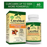 Terry Naturally CuraMed 375 mg - 60 Softgels - Superior Absorption BCM-95 Curcumin Supplement, Promotes Healthy Inflammation Response - Non-GMO, Gluten-Free, Halal - 60 Servings